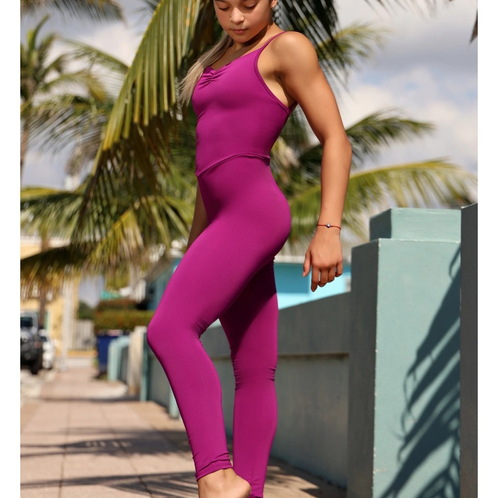 Kids' Vibrant Purple Dance Costume